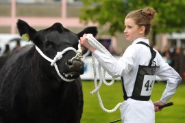 Sarah scoops top prize in young handlers at Balmoral